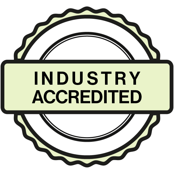 Industry-Accredited Recognised